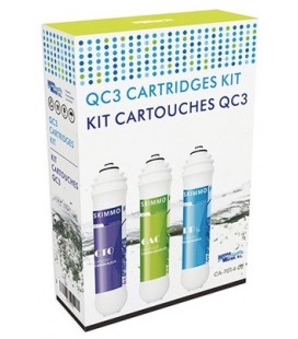 Kit 3 cartuchos QC3