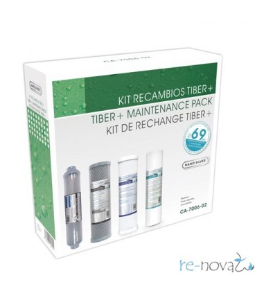 Kit 4 cartuchos Ø69 mm antibacterias
