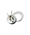 Portalamparas conector dicroicas gu10 con cables